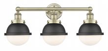 Innovations Lighting 616-3W-AB-HFS-61-BK - Edison - 3 Light - 25 inch - Antique Brass - Bath Vanity Light