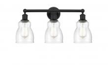 Innovations Lighting 616-3W-BK-G394 - Ellery - 3 Light - 23 inch - Matte Black - Bath Vanity Light