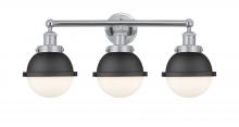 Innovations Lighting 616-3W-PC-HFS-61-BK - Edison - 3 Light - 25 inch - Polished Chrome - Bath Vanity Light