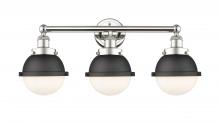 Innovations Lighting 616-3W-PN-HFS-61-BK - Edison - 3 Light - 25 inch - Polished Nickel - Bath Vanity Light