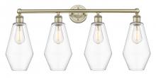 Innovations Lighting 616-4W-AB-G652-7 - Cindyrella - 4 Light - 34 inch - Antique Brass - Bath Vanity Light