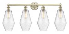 Innovations Lighting 616-4W-AB-G654-7 - Cindyrella - 4 Light - 34 inch - Antique Brass - Bath Vanity Light