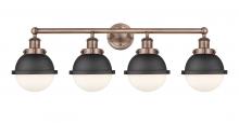 Innovations Lighting 616-4W-AC-HFS-61-BK - Edison - 4 Light - 34 inch - Antique Copper - Bath Vanity Light