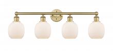 Innovations Lighting 616-4W-BB-G101 - Belfast - 4 Light - 33 inch - Brushed Brass - Bath Vanity Light