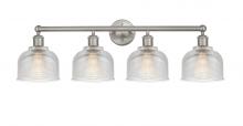 Innovations Lighting 616-4W-SN-G412 - Dayton - 4 Light - 33 inch - Brushed Satin Nickel - Bath Vanity Light