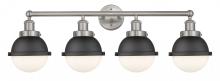 Innovations Lighting 616-4W-SN-HFS-61-BK - Edison - 4 Light - 34 inch - Satin Nickel - Bath Vanity Light