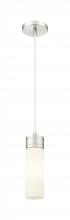 Innovations Lighting 617-1P-SN-G617-8SWH - Boreas - 1 Light - 3 inch - Satin Nickel - Cord Hung - Mini Pendant