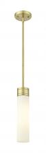 Innovations Lighting 617-1S-AB-G617-11SWH - Boreas - 1 Light - 3 inch - Antique Brass - Stem Hung - Mini Pendant