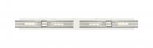 Innovations Lighting 617L-4W-SN-G617-11SM - Boreas - 4 Light - 51 inch - Satin Nickel - Bath Vanity Light