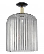 Innovations Lighting 716-1C-BAB-G559-12SM - Bridal Veil - 1 Light - 12 inch - Black Antique Brass - Semi-Flush Mount
