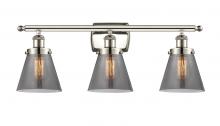 Innovations Lighting 916-3W-PN-G63 - Cone - 3 Light - 26 inch - Polished Nickel - Bath Vanity Light