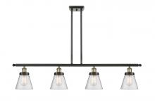 Innovations Lighting 916-4I-BAB-G64 - Cone - 4 Light - 48 inch - Black Antique Brass - Stem Hung - Island Light