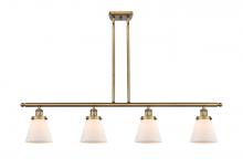 Innovations Lighting 916-4I-BB-G61 - Cone - 4 Light - 48 inch - Brushed Brass - Stem Hung - Island Light