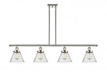 Innovations Lighting 916-4I-PN-G44 - Cone - 4 Light - 48 inch - Polished Nickel - Stem Hung - Island Light