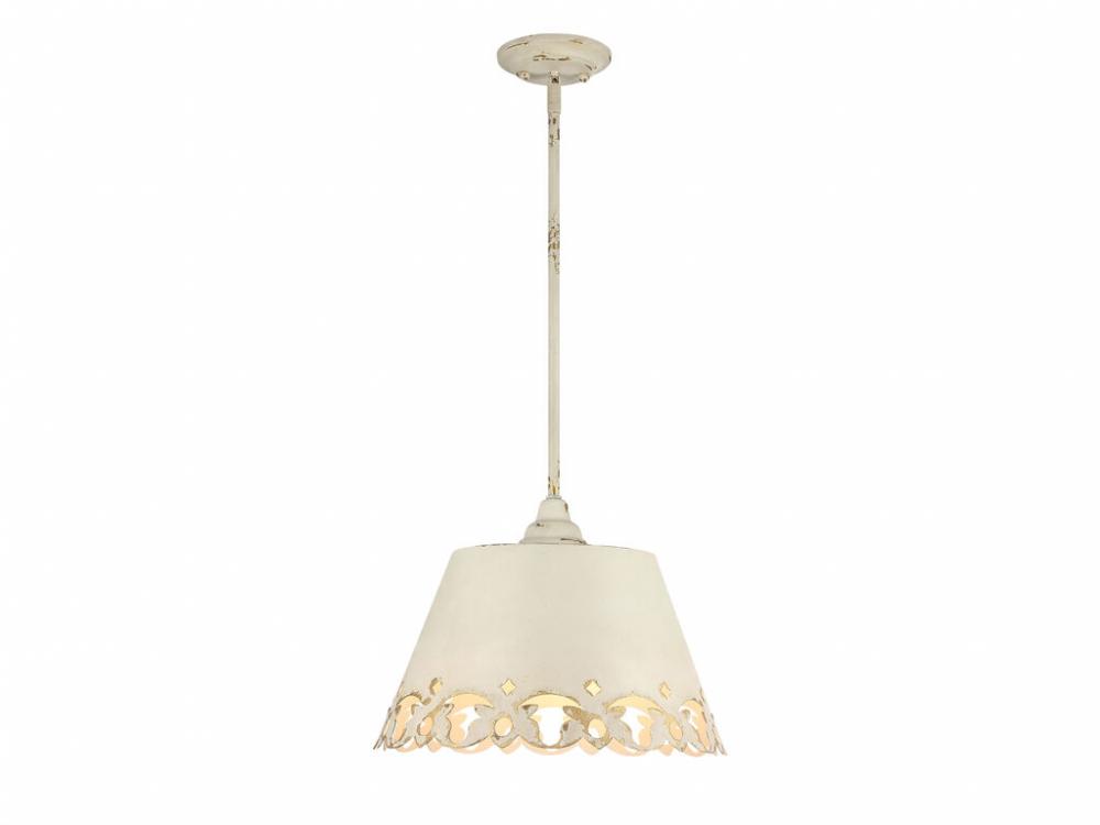 Eloise 3-Light Pendant in Antique Ivory