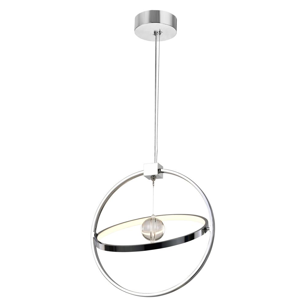 Colette LED Chandelier With Chrome Finish