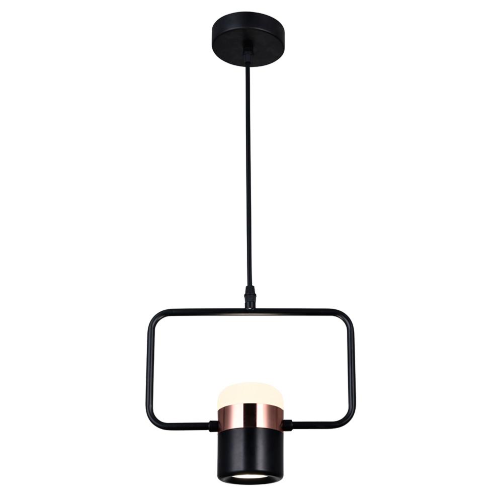 Moxie LED Down Mini Pendant With Black Finish