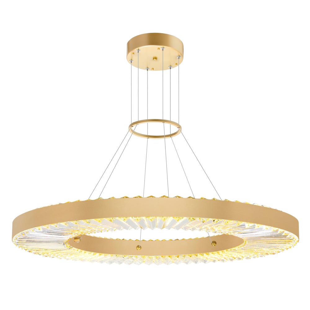 Bjoux LED Chandelier With Sun Gold Finish