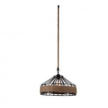 CWI Lighting 9731P16-1-101 - Padma 1 Light Down Pendant With Black Finish