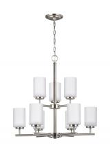 Generation Lighting 31162-962 - Nine Light Chandelier