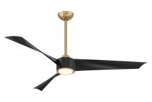 Minka-Aire F774L-LBR/CL - PIKE - 56" LED CEILING FAN