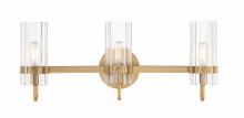 Eurofase 45463-013 - Brook 3 Light Vanity in Brass