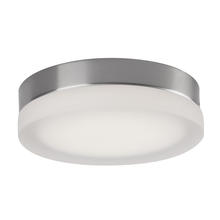 Kuzco Lighting Inc FM3511-BN - Bedford 11-in Brushed Nickel/Frosted LED Flush Mount