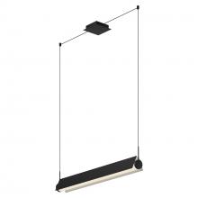 Kuzco Lighting Inc LP73536-BK/WH-UNV - Phoenix 36-in Black/White LED Linear Pendant