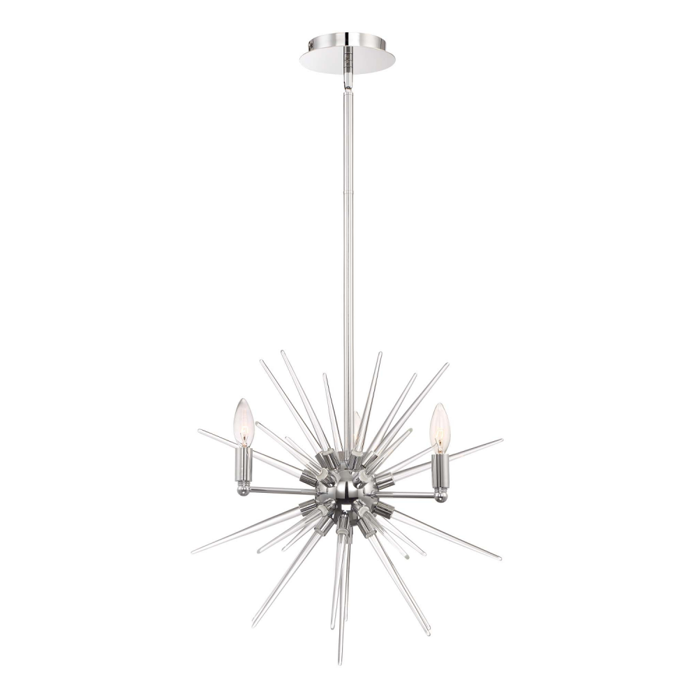 4-Light 20" Sputnik Chandelier