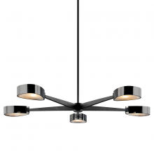 Troy F7335-TBK/BCR - Allisio Chandelier