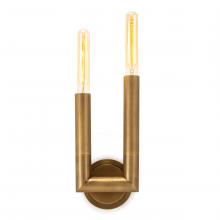 Regina Andrew 15-1146NB - Regina Andrew Wolfe Sconce (Natural Brass)