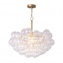 Regina Andrew 16-1044NB - Regina Andrew Bubbles Chandelier (Clear) Natural