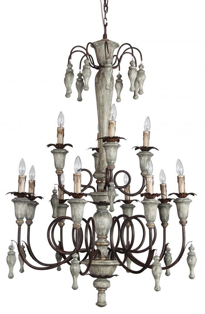 Maya 12-light Large Chandelier