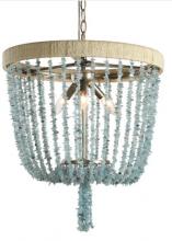 Terracotta Lighting H22113-3 - Sea Breeze Blue Basket Chandelier