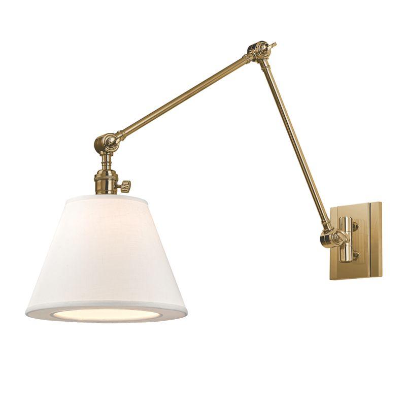 1 LIGHT SWING ARM WALL SCONCE