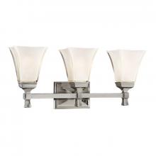 Hudson Valley 1173-SN - 3 LIGHT BATH BRACKET