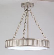 Hudson Valley 901-PN - 3 LIGHT SEMI FLUSH