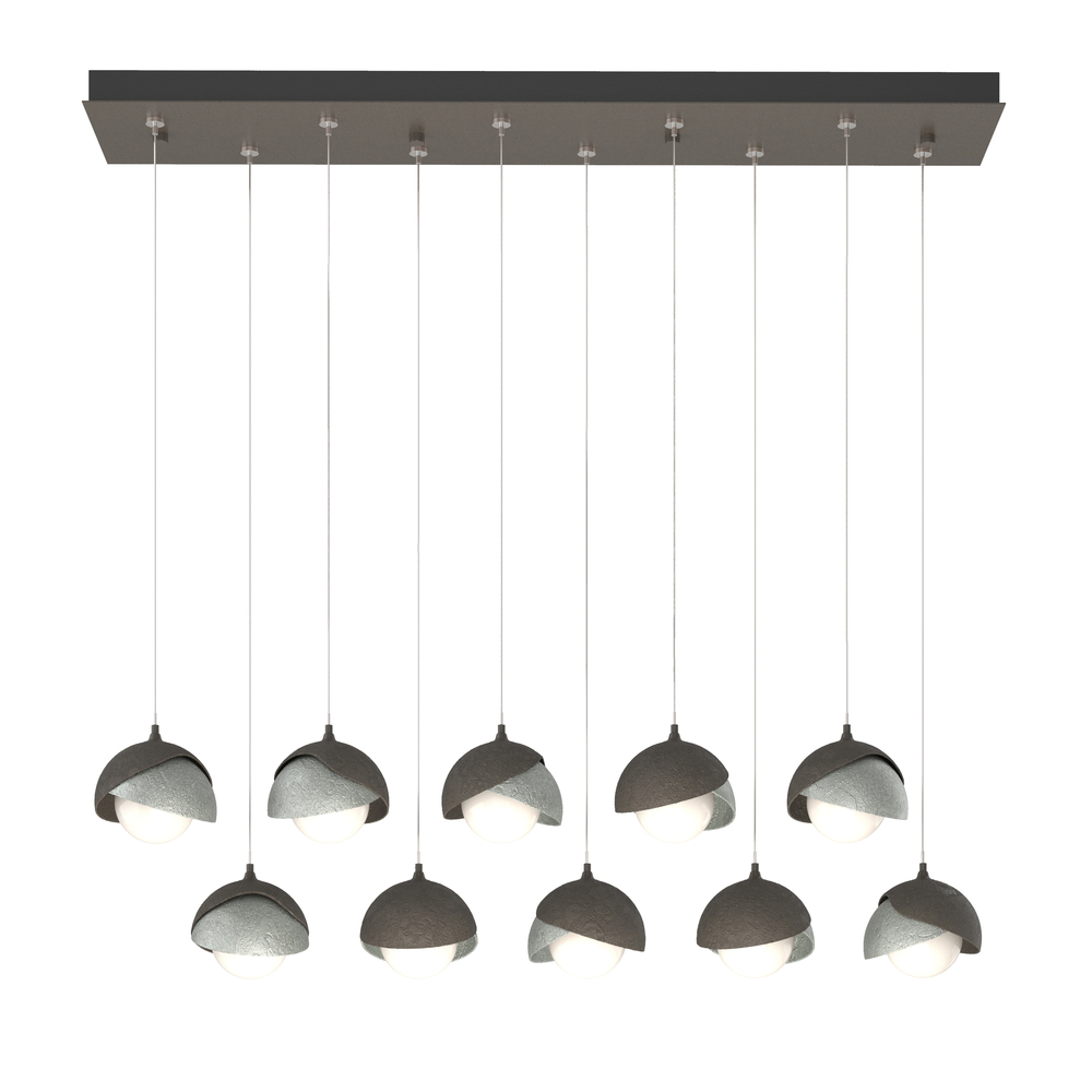 Brooklyn 10-Light Double Shade Pendant