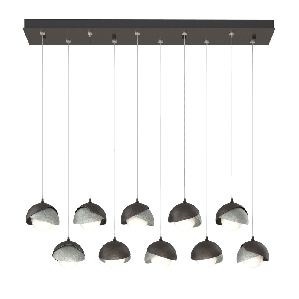 Brooklyn 10-Light Double Shade Pendant