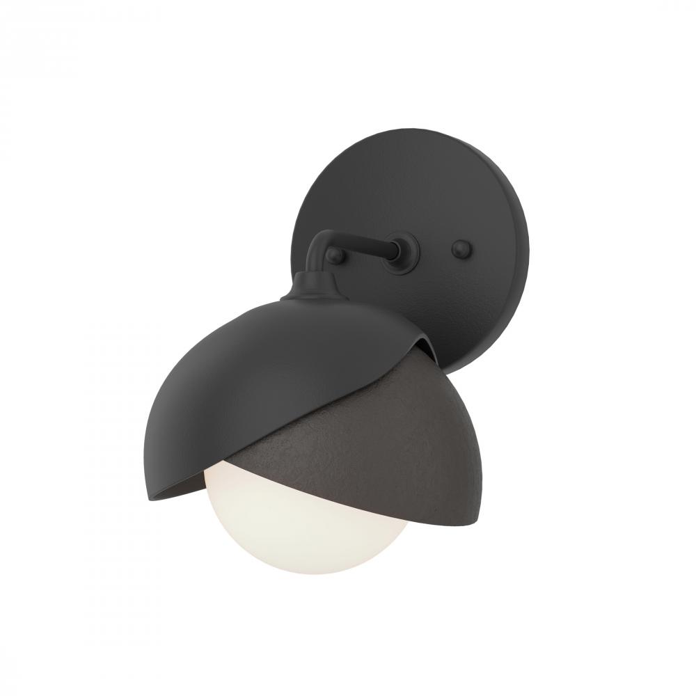 Brooklyn 1-Light Double Shade Bath Sconce