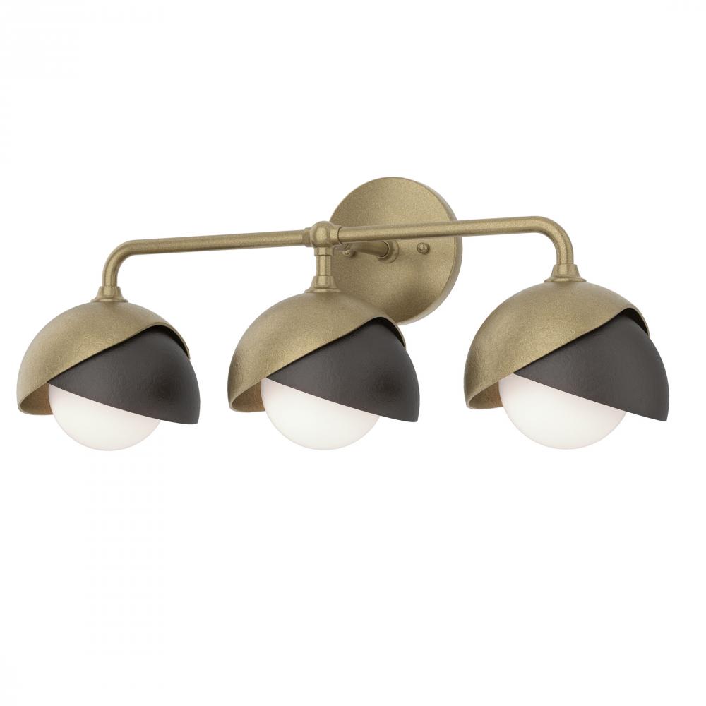 Brooklyn 3-Light Double Shade Bath Sconce