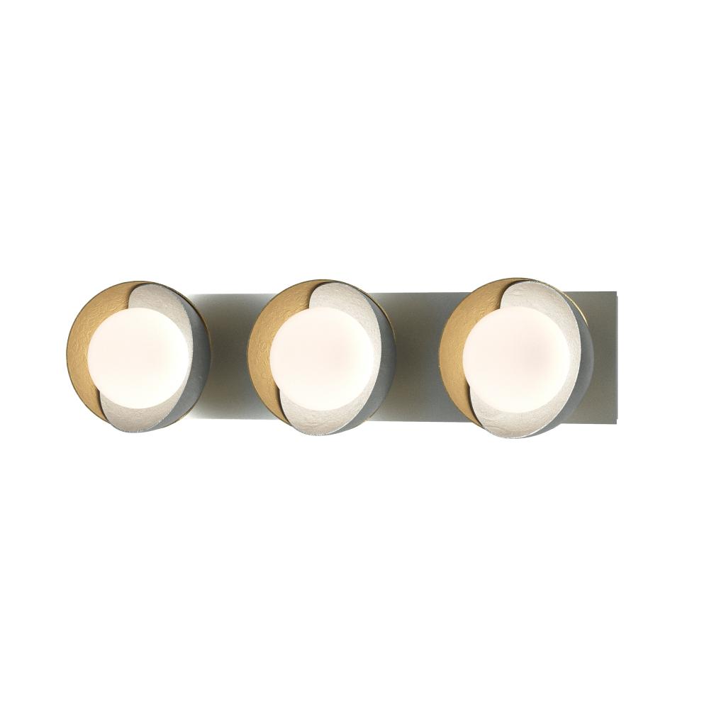 Brooklyn 3-Light Straight Double Shade Bath Sconce