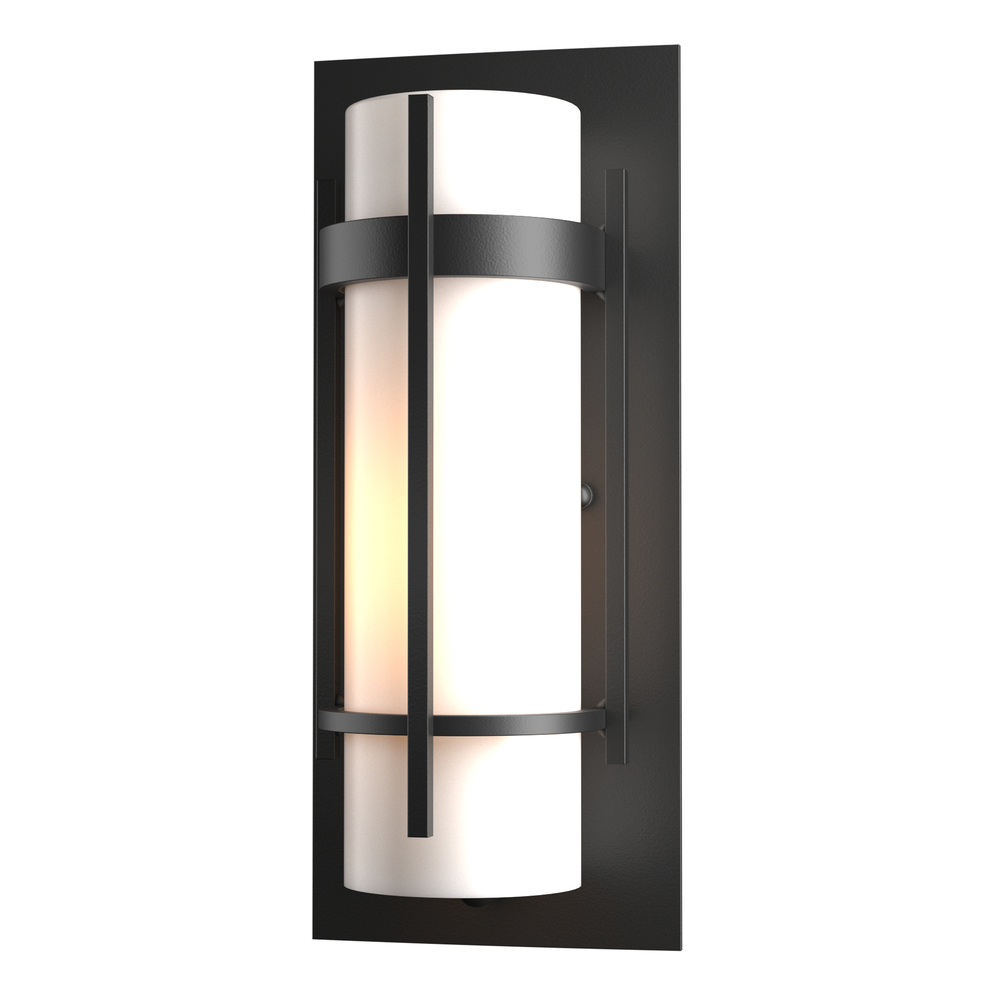 Banded Small Outdoor Sconce