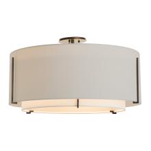 Hubbardton Forge 126505-SKT-14-SF2290-SJ2899 - Exos Large Double Shade Semi-Flush