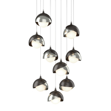 Hubbardton Forge 131105-SKT-LONG-14-85-GG0711 - Brooklyn 9-Light Double Shade Pendant