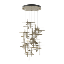 Hubbardton Forge 131107-SKT-STND-84-II0728 - Tura 9-Light Seeded Glass Pendant