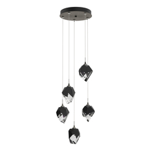 Hubbardton Forge 131137-SKT-STND-20-BP0754 - Chrysalis 5-Light Small Crystal Pendant