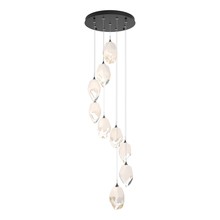 Hubbardton Forge 131141-SKT-LONG-10-WP0755 - Chrysalis 9-Light Large Crystal Pendant