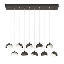 Hubbardton Forge 131205-SKT-STND-14-02-GG0711 - Brooklyn 10-Light Double Shade Pendant