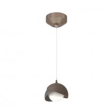 Hubbardton Forge 161183-SKT-STND-05-20-GG0711 - Brooklyn Double Shade Low Voltage Mini Pendant